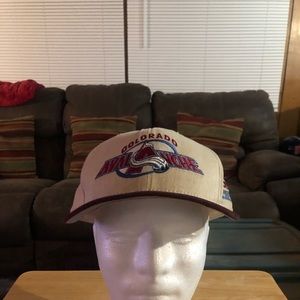 Vintage New Era Colorado Avalanche hat.